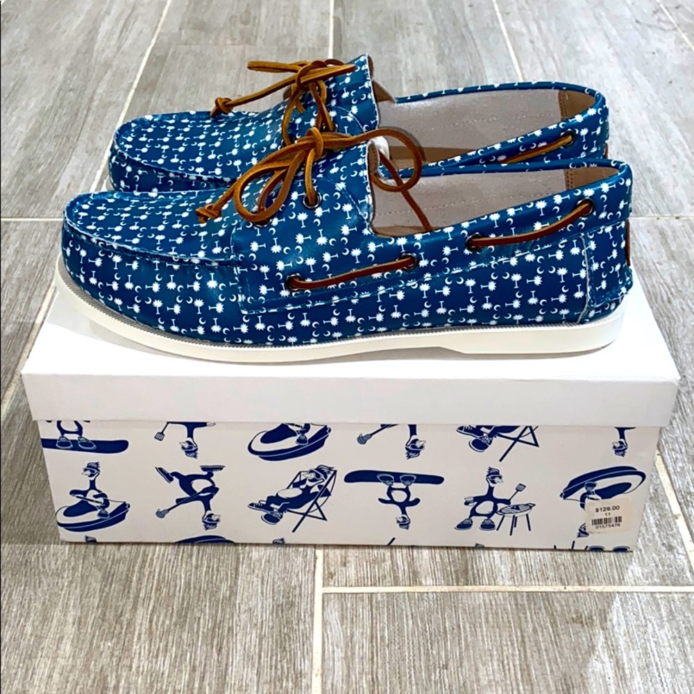 FROATS ROYAL BLUE BOAT SHOES